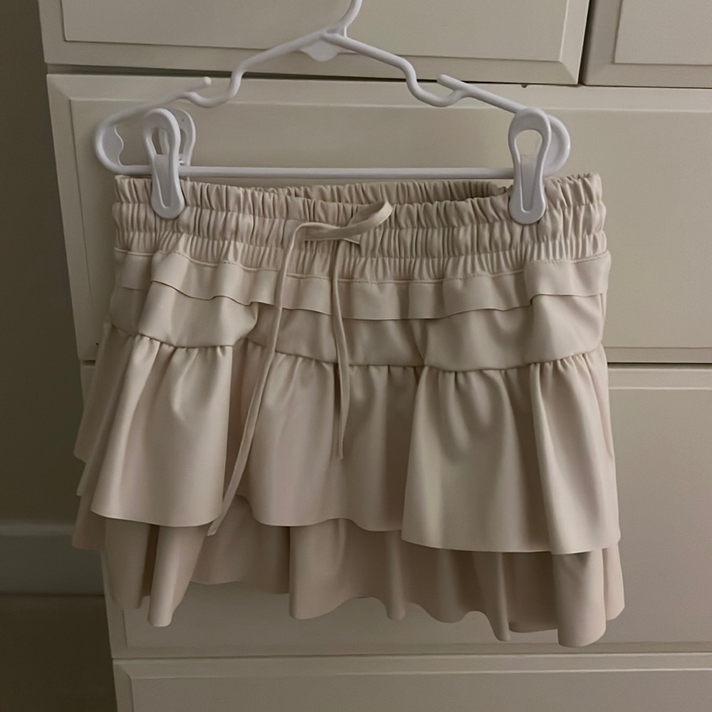 NWOT Day+Moon faux leather skirt!